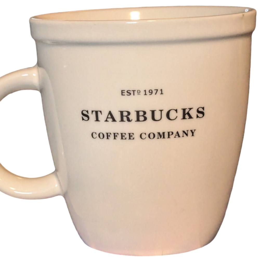 Starbucks White Coffee Mug
